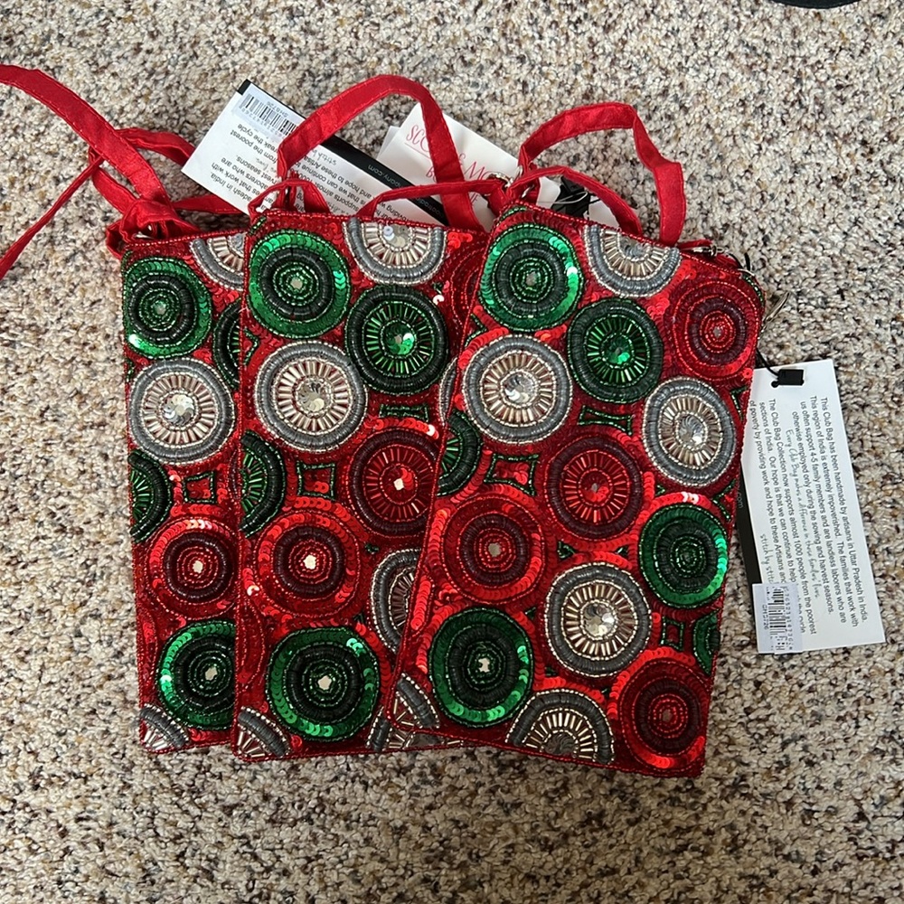 NWT Club bag Xmas kaleidoscope